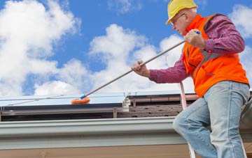 Catrine soft wash roof cleaning